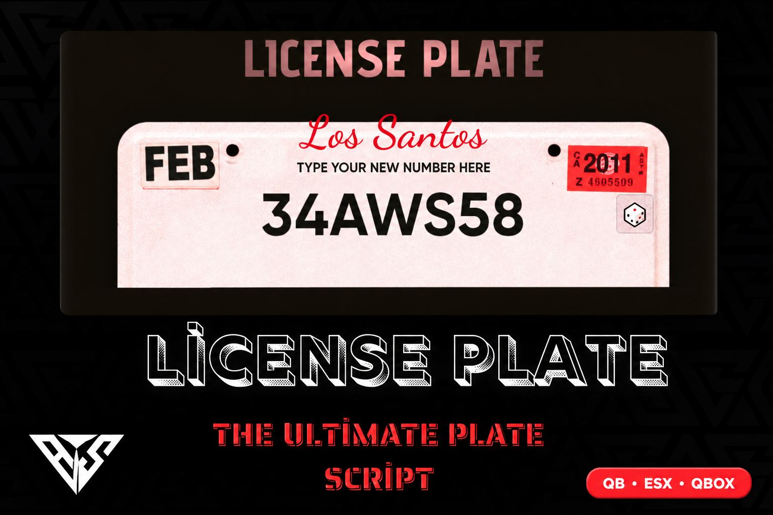 AWS Licenseplate
