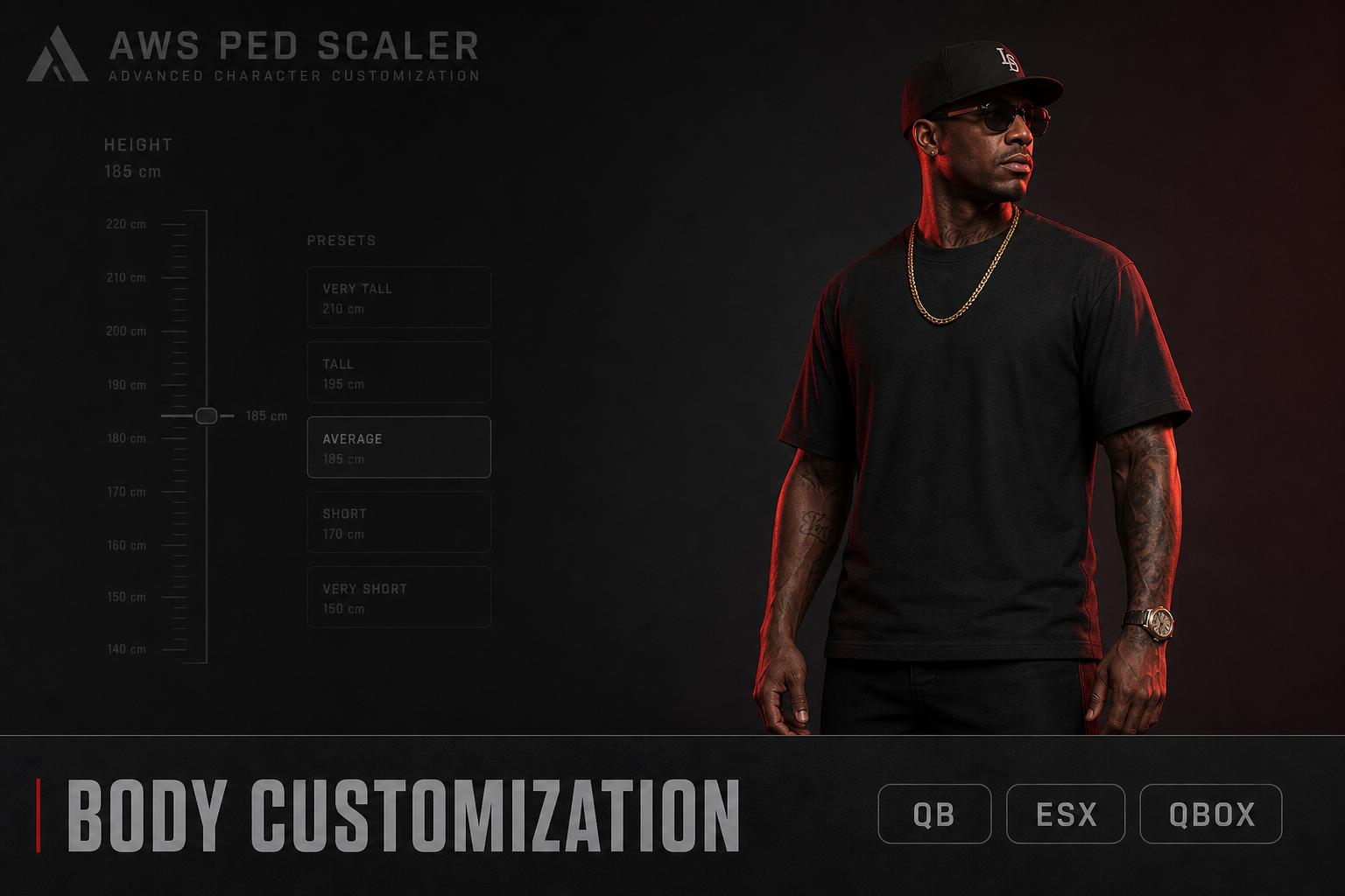 FiveM Ped Scaler · Open Source
