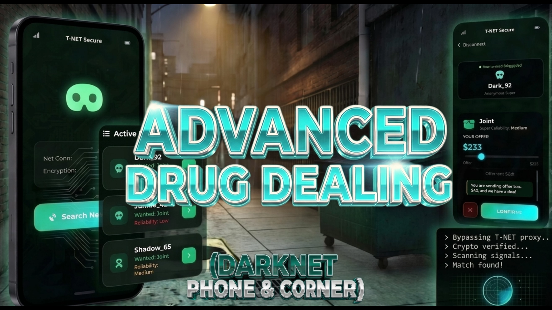 Advanced Drug Dealing