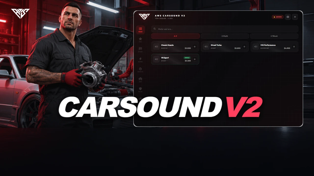 AWS CarSound V2 illustrated cover 