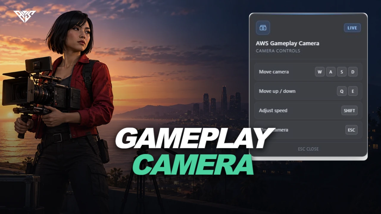 AWS Gameplay Camera illustrated cover 