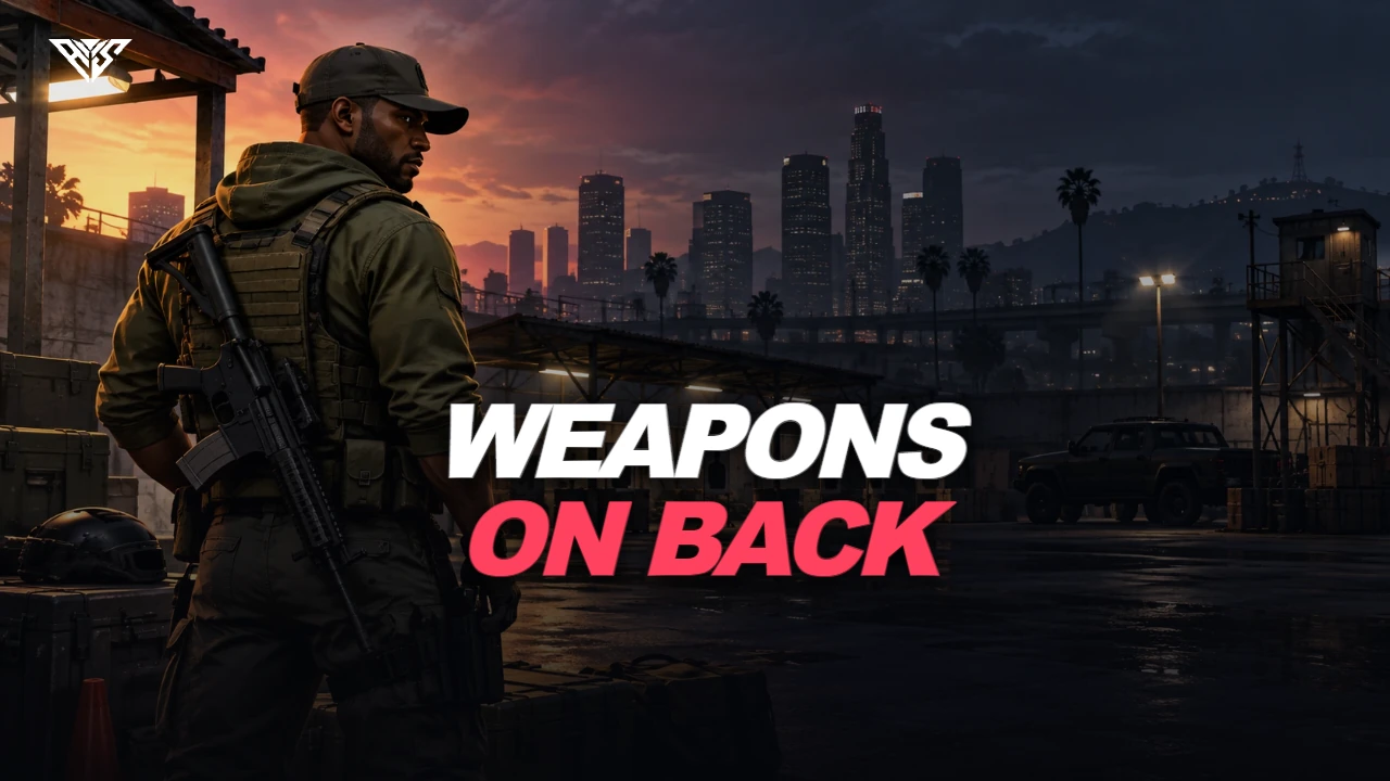 AWS Weapons On Back illustrated cover 