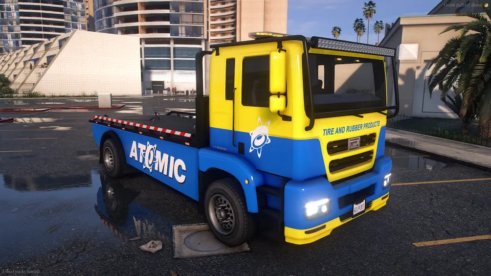 MTL Dune flat bed recovery truck — view 8