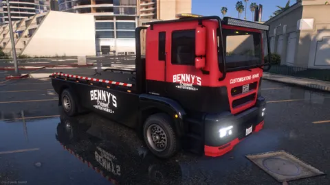 MTL Dune flat bed recovery truck