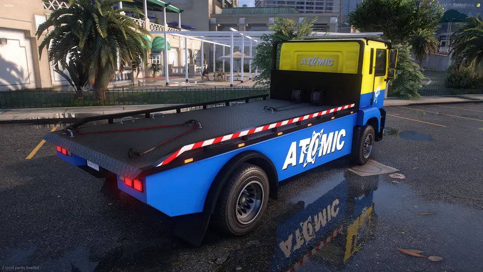 MTL Dune flat bed recovery truck — view 9