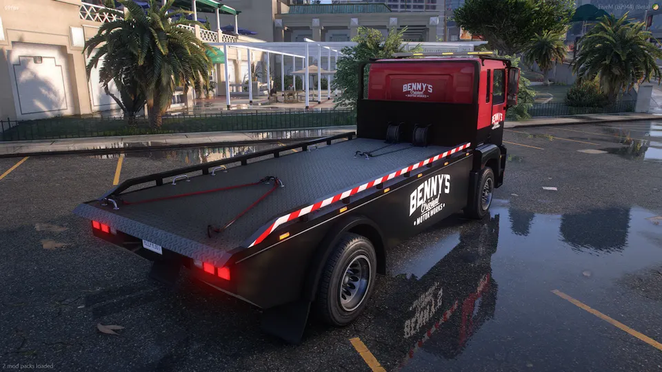 MTL Dune flat bed recovery truck — view 3