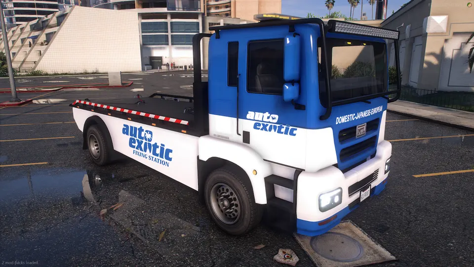 MTL Dune flat bed recovery truck — view 4