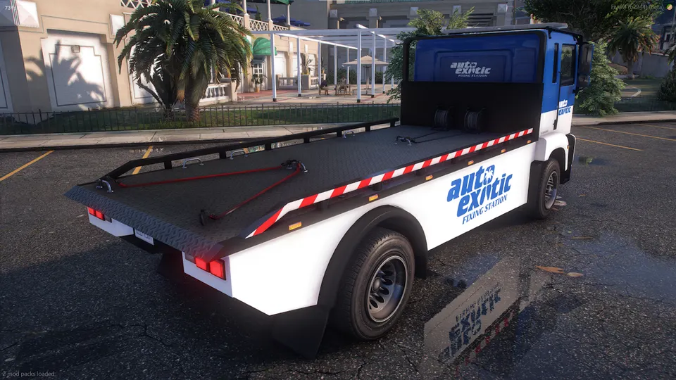 MTL Dune flat bed recovery truck — view 5