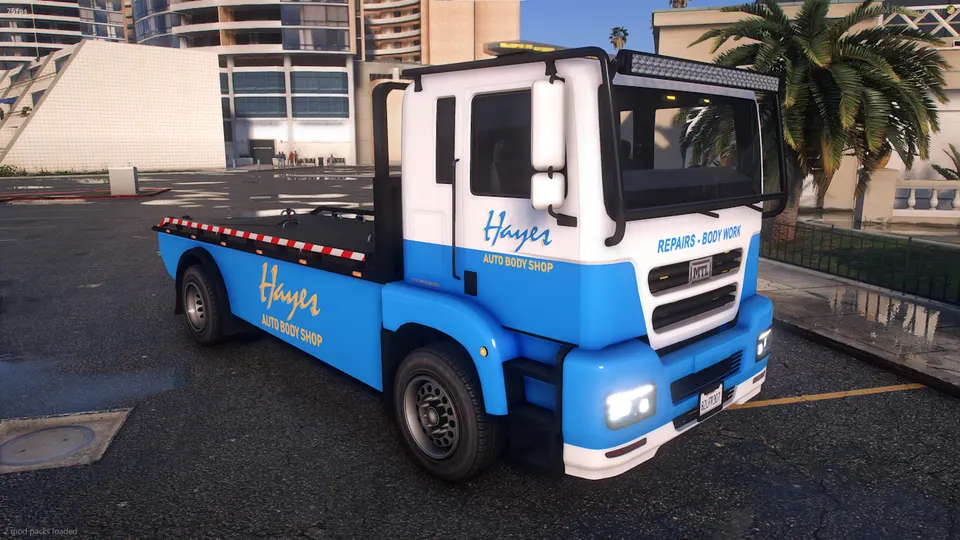 MTL Dune flat bed recovery truck — view 6