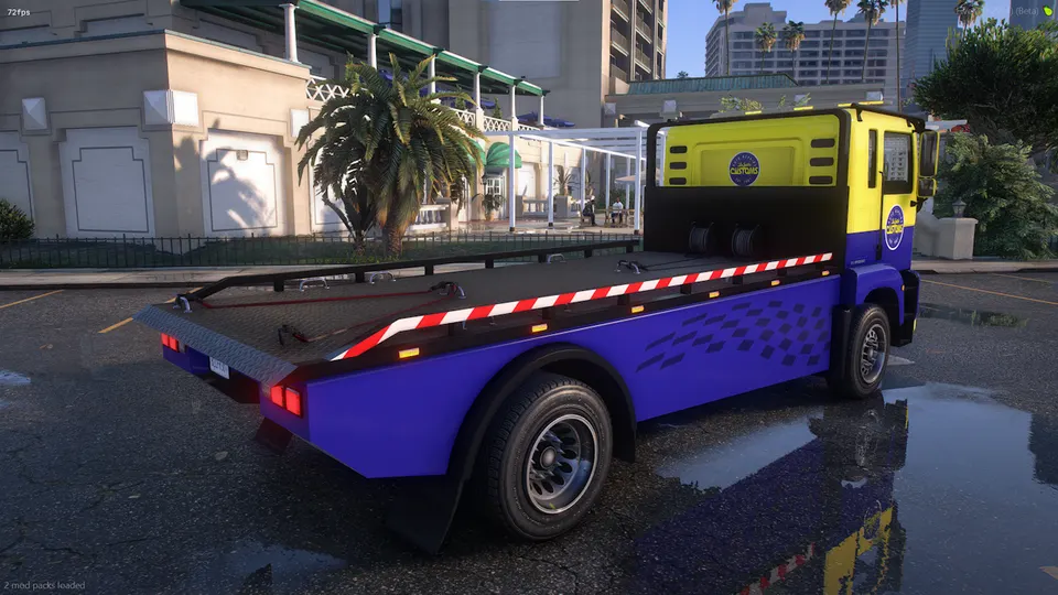 MTL Dune flat bed recovery truck — view 11